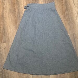 Vintage wrap Gray Women's Skirt